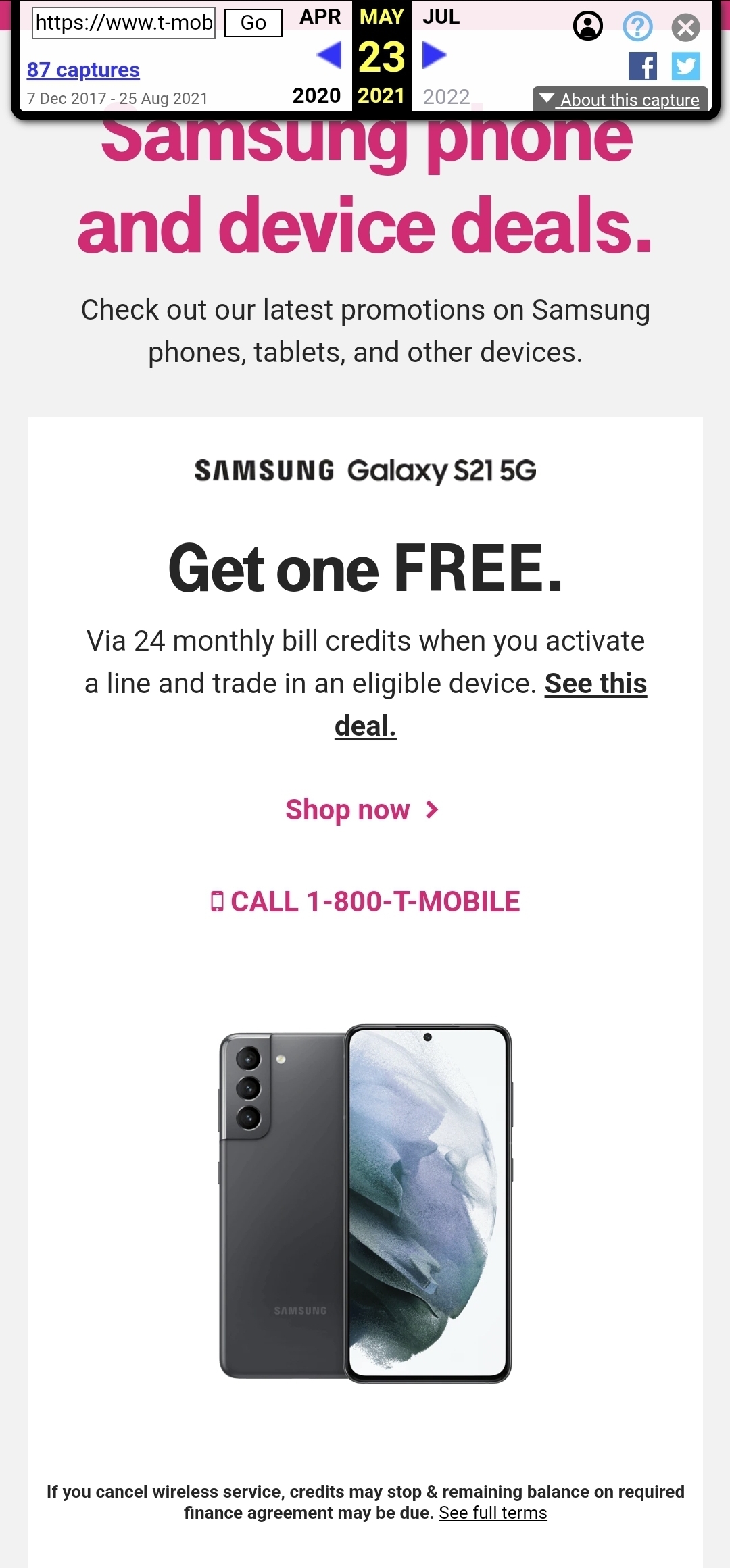 t mobile existing customers deals