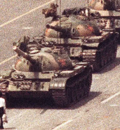 tank man story