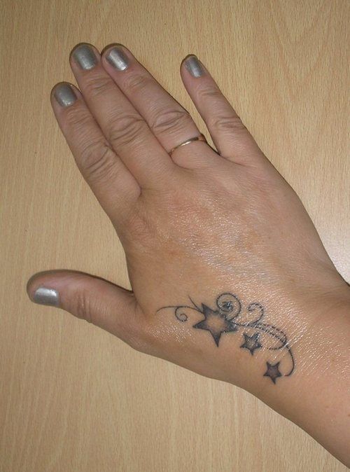 tattoo images girl hand simple