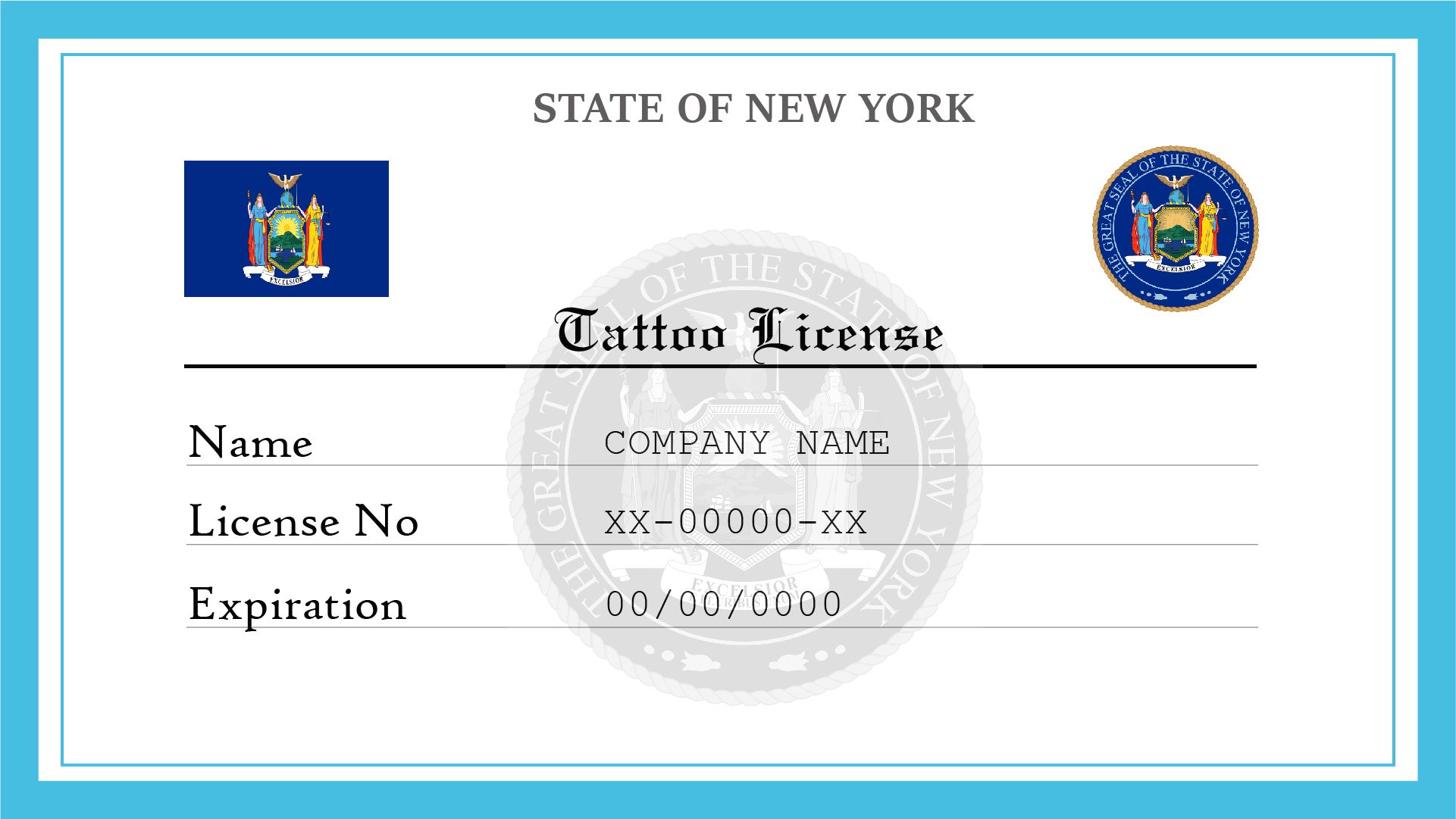 tattoo license renewal nyc