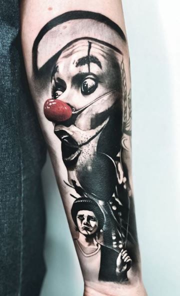 tattoos of clowns