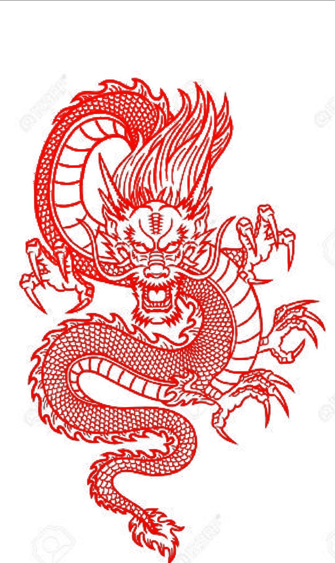 tatuajes de dragones chinos