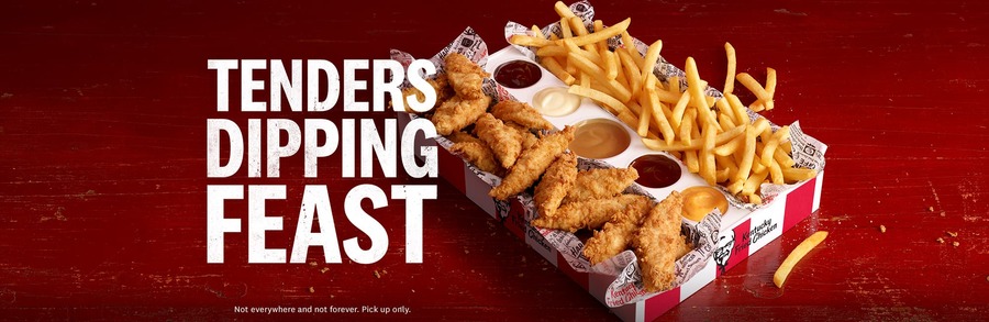 tenders dipping feast kfc