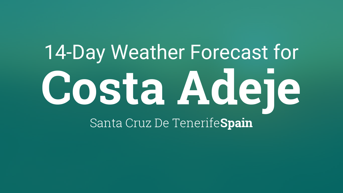 tenerife 10 day weather forecast