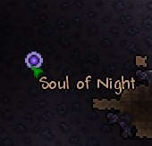 terraria how to get souls of night