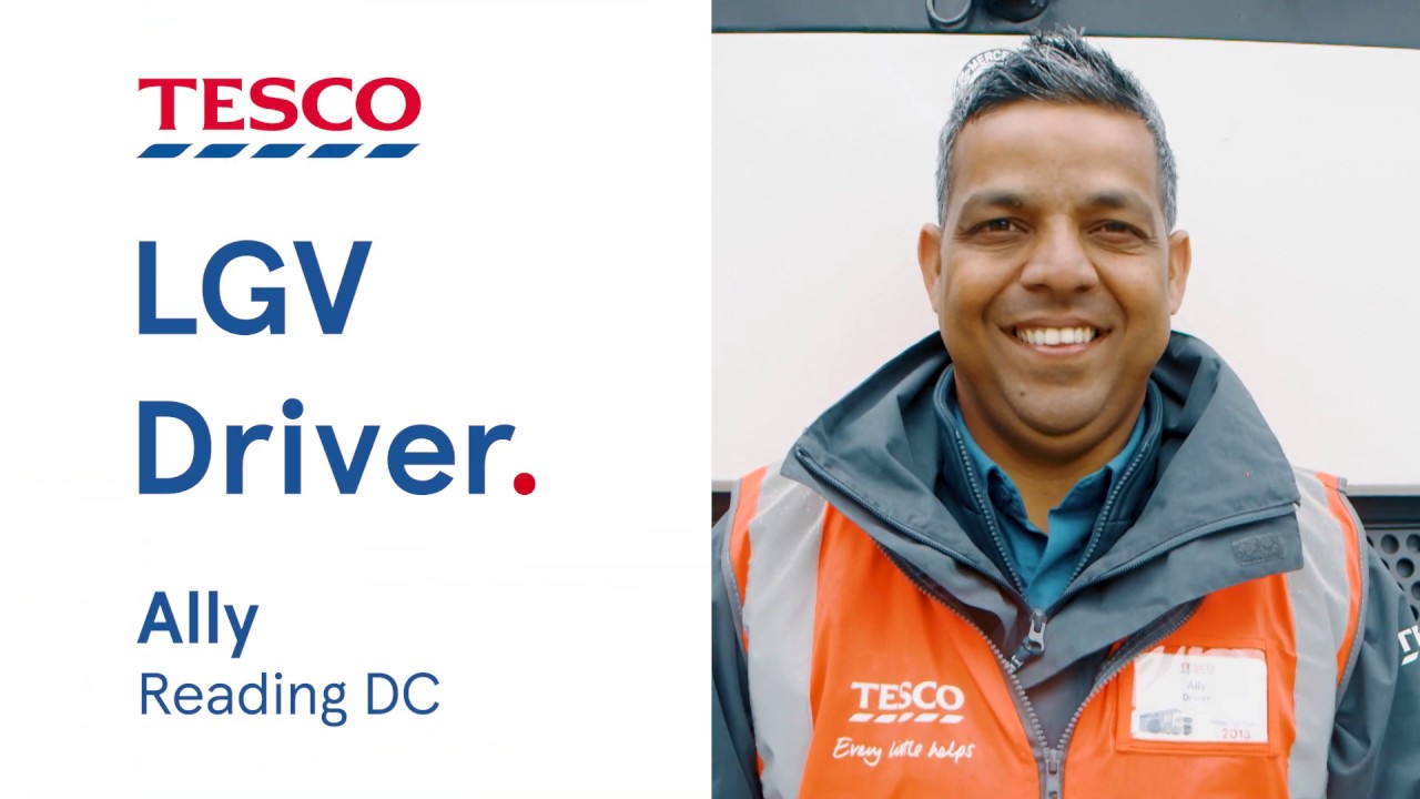 tesco lgv driver salary