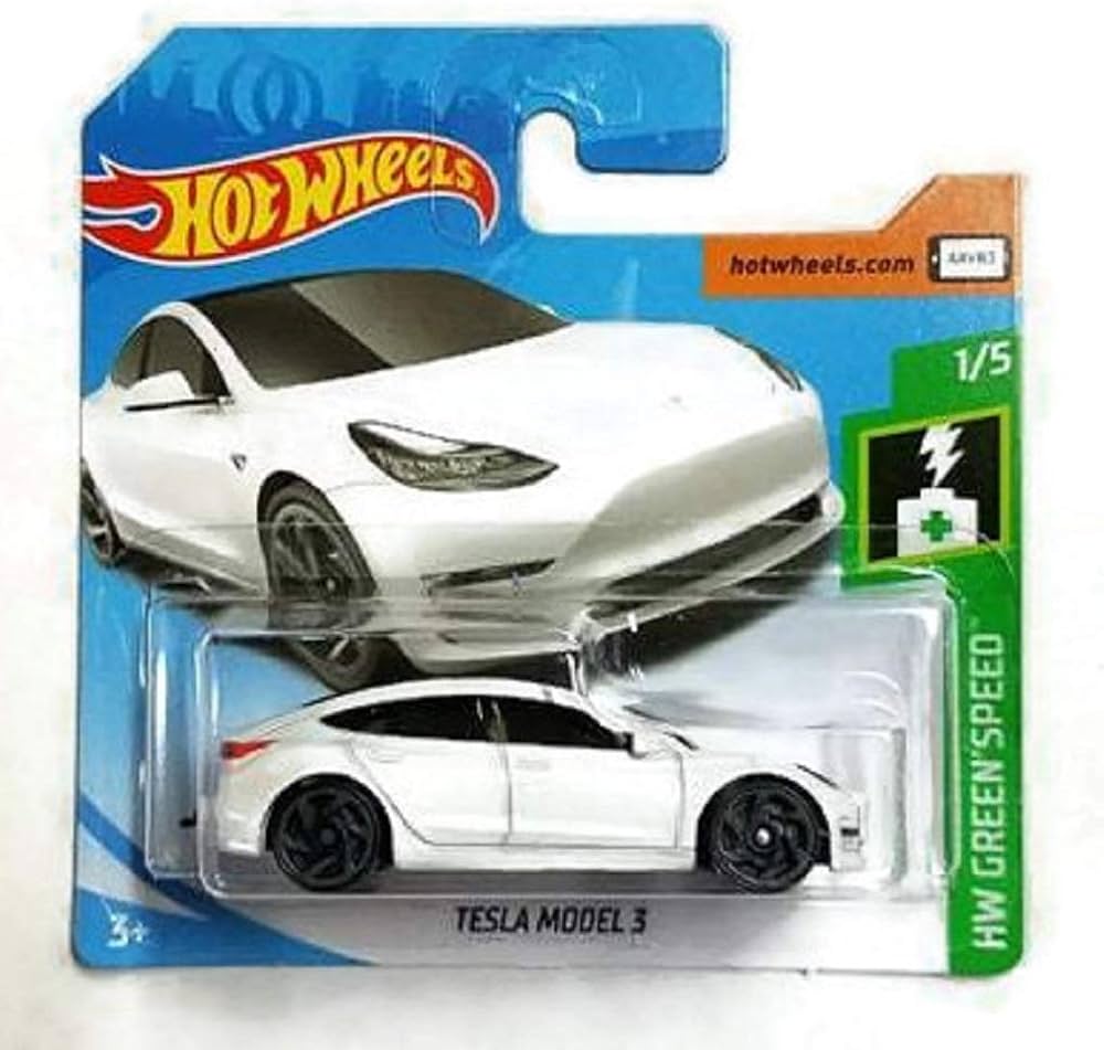 tesla model 3 hot wheels