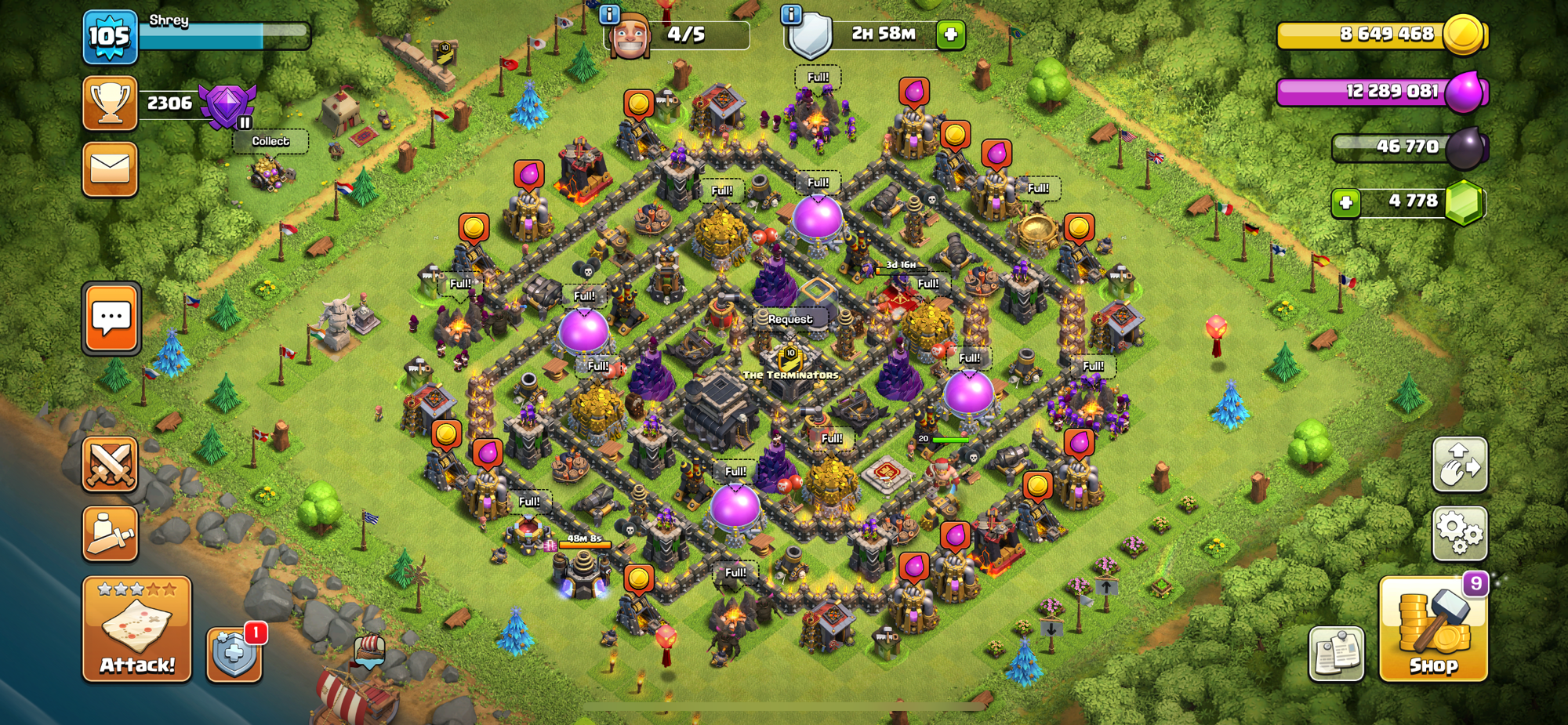 th 9 max hero level