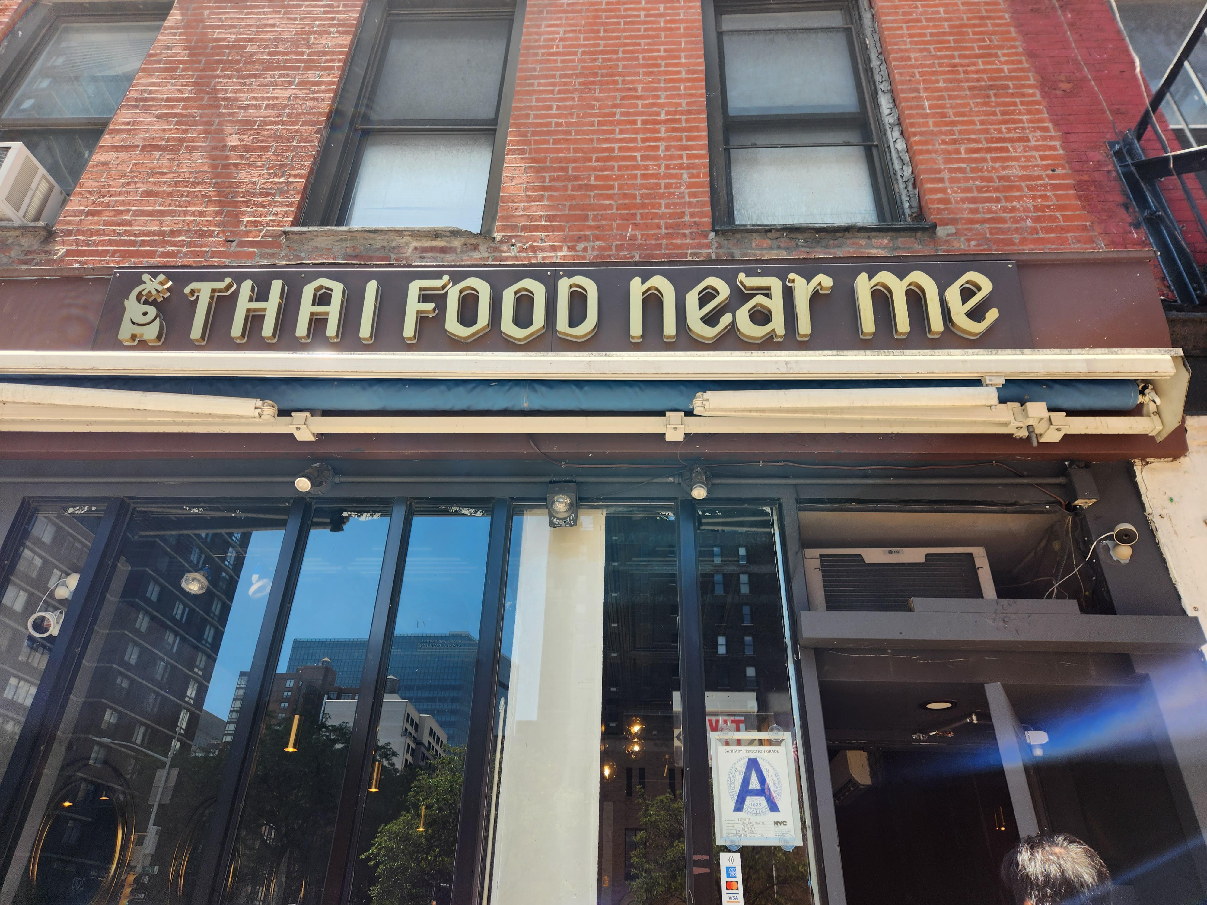 thai places near me