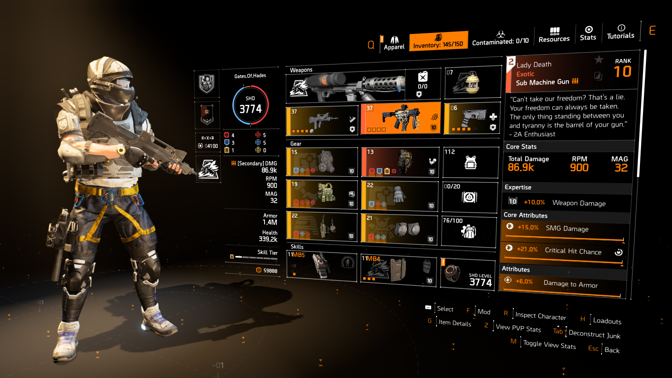 the division 2 builds