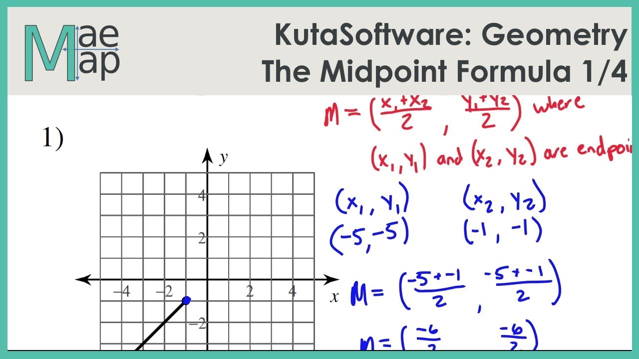 the midpoint formula worksheet answers