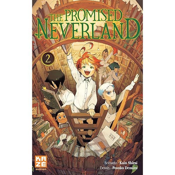 the promised neverland livres