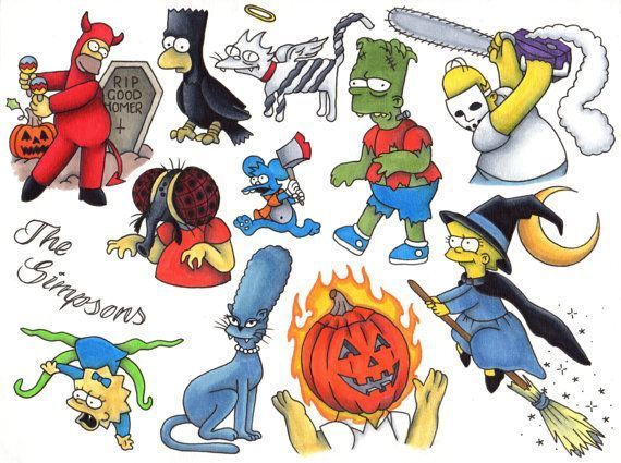 the simpsons treehouse of horror characters