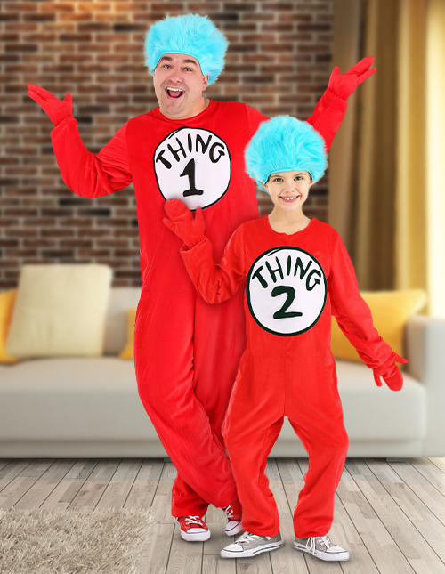 thing 1 thing 2 halloween costumes