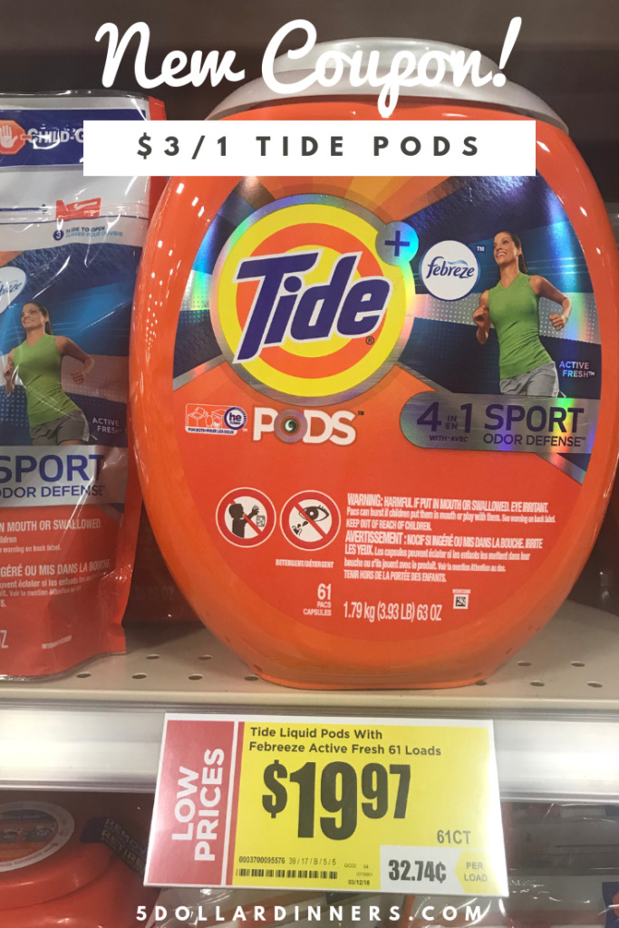 tide pods printable coupon