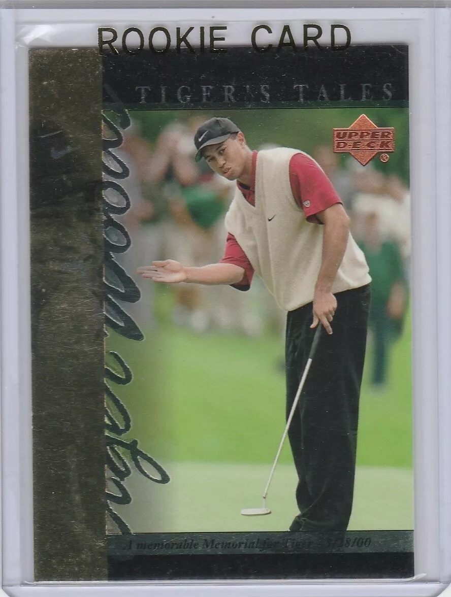 tiger woods rookie card