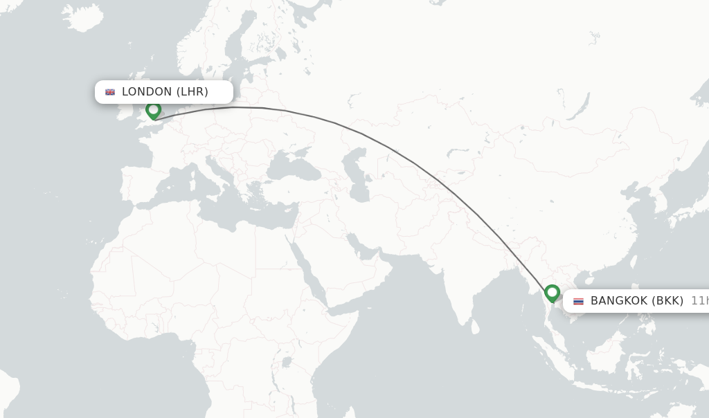 time difference between bangkok and uk