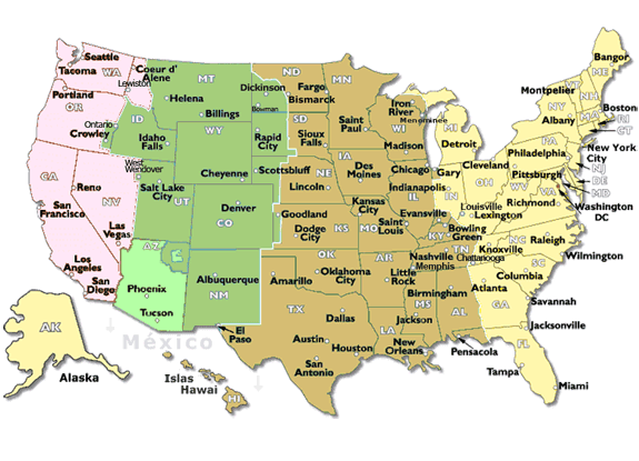 time difference from uk to california