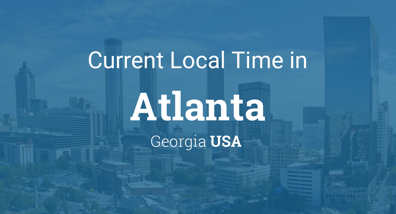 time zone for atlanta