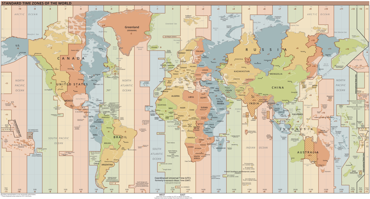 time zone for italy