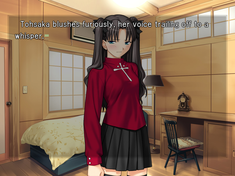 tohsaka rin h scene