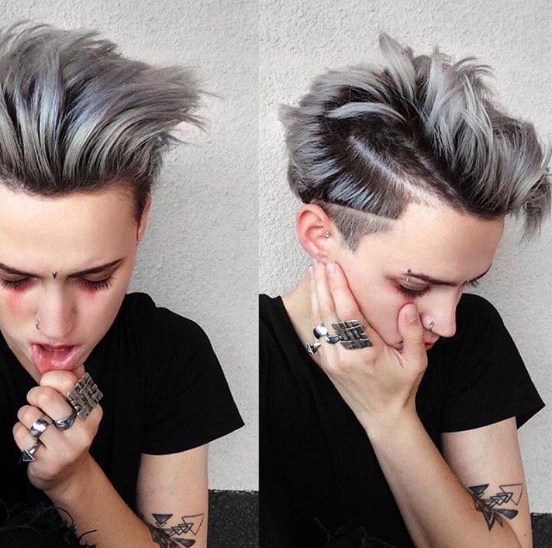 tomboy undercut pixie