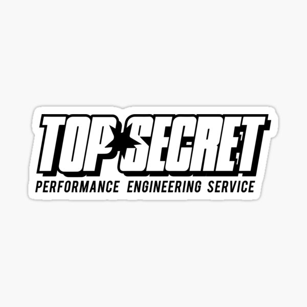 top secret decal