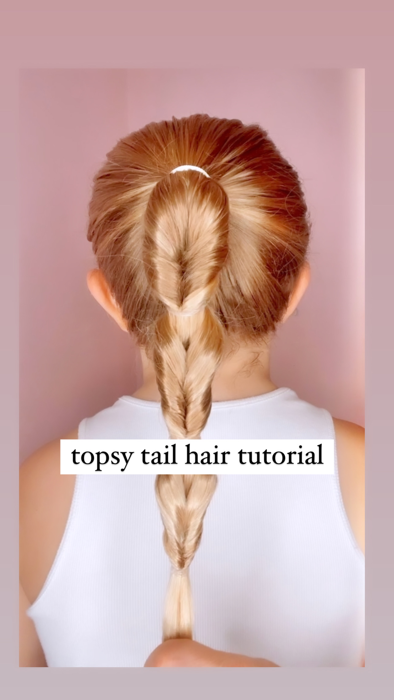 topsy tail hair