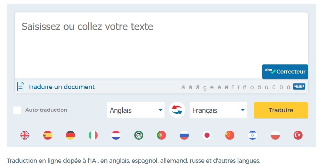 traduction reverso francais anglais