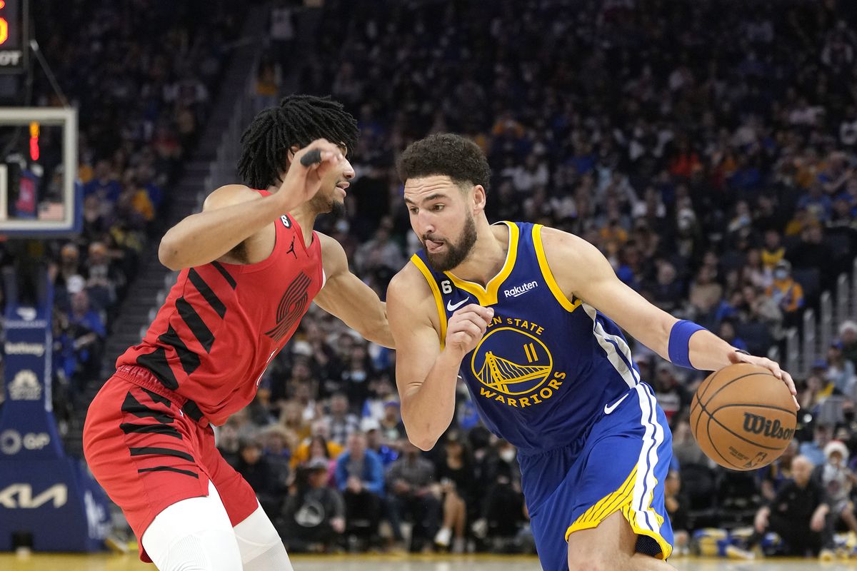 trail blazers vs warriors