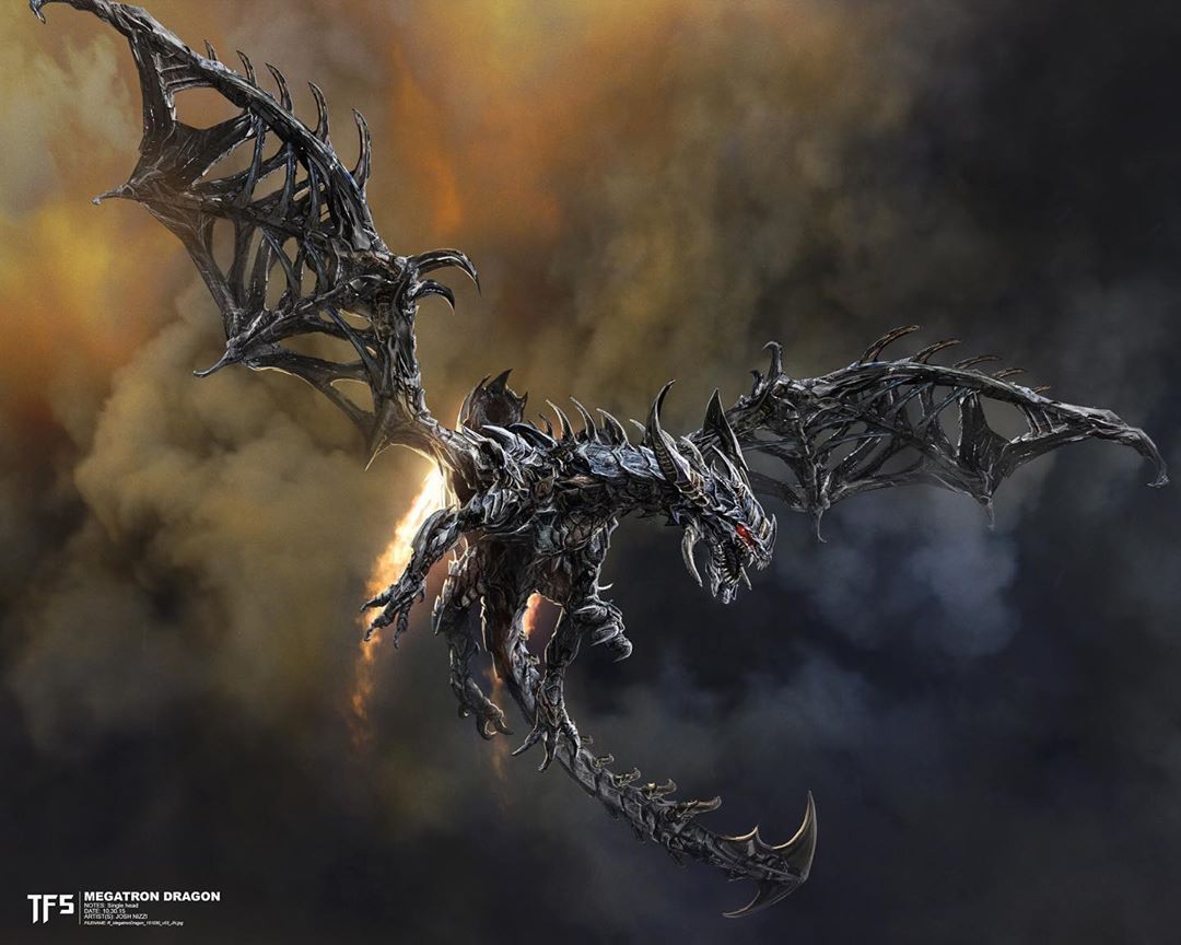 transformers dragon