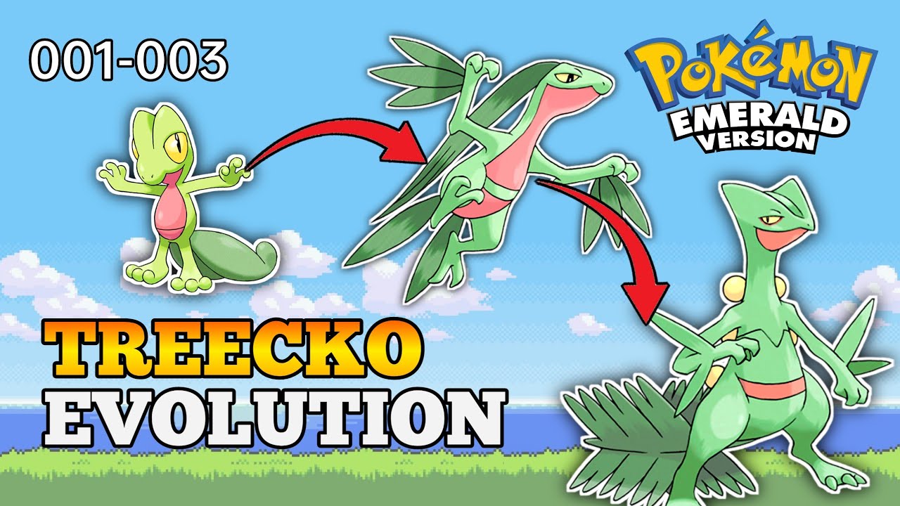 treecko evolution level