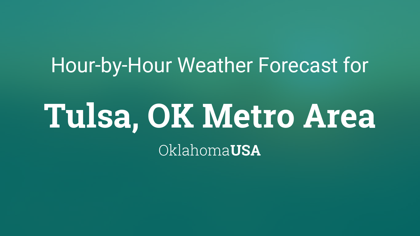 tulsa ok weather hourly