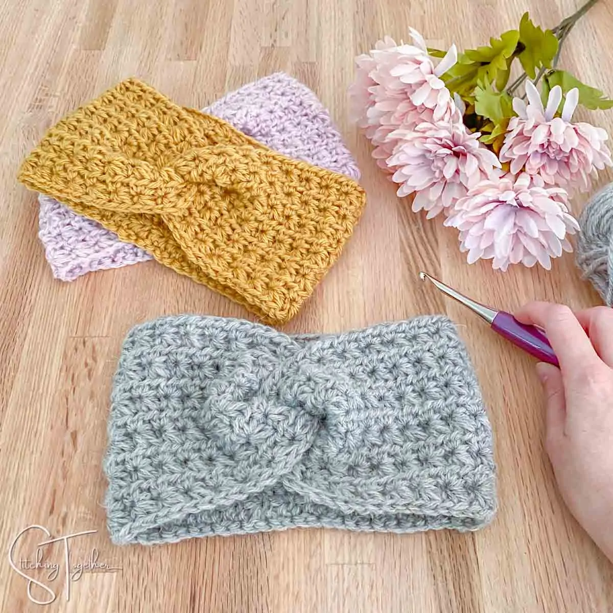 twist headband crochet