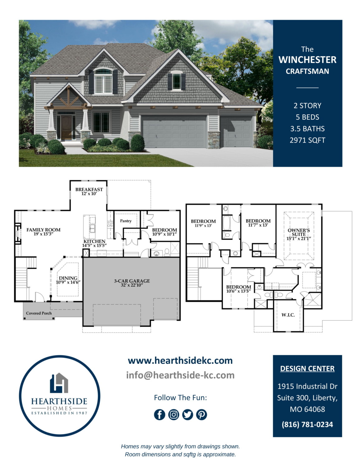 two story home floor plans