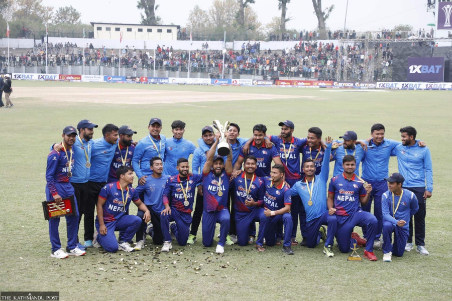 uae cricket team vs nepal national cricket team timeline