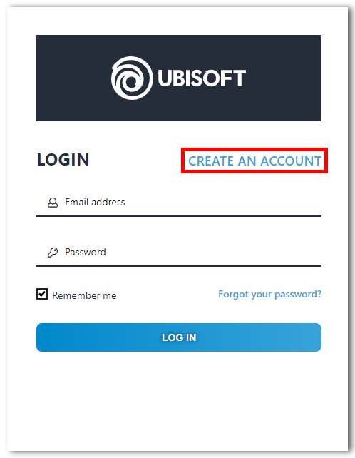 ubisoft create account