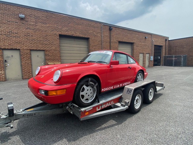 uhaul car trailer