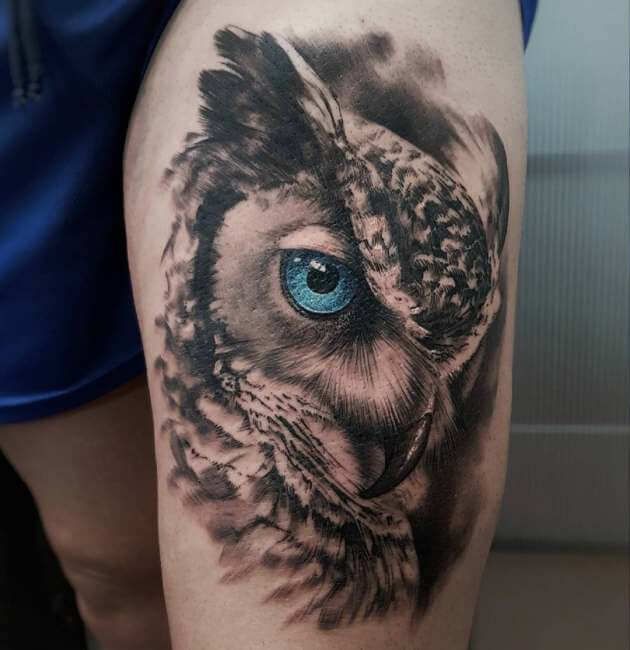 ullu ka tattoo