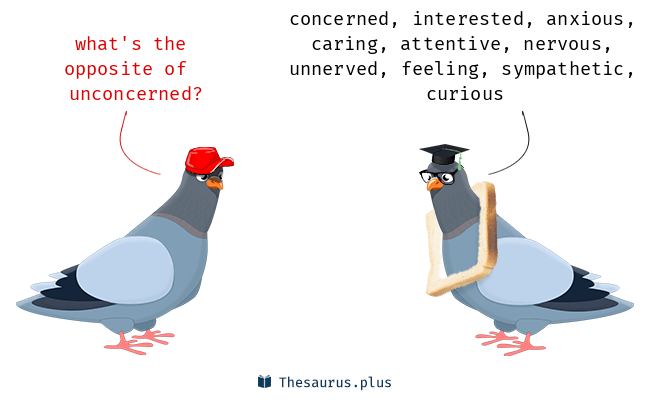 unconcerned thesaurus