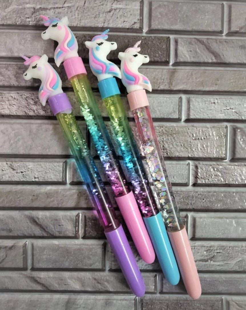 unicorn glitter pen
