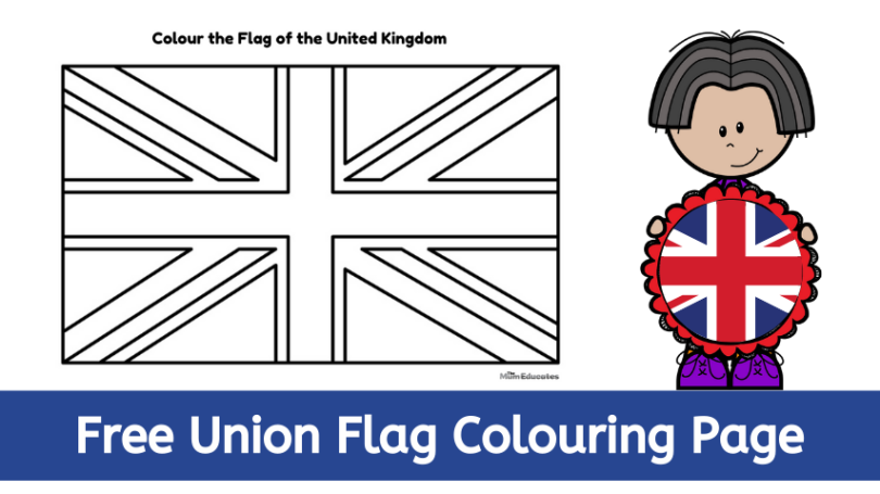 union jack coloring page