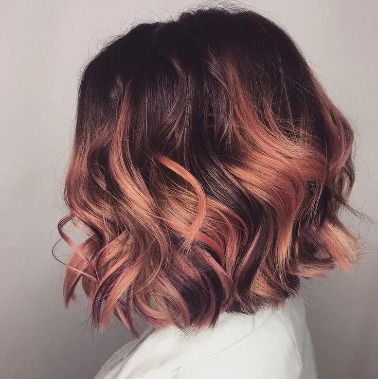 unique hair color ideas for short hair