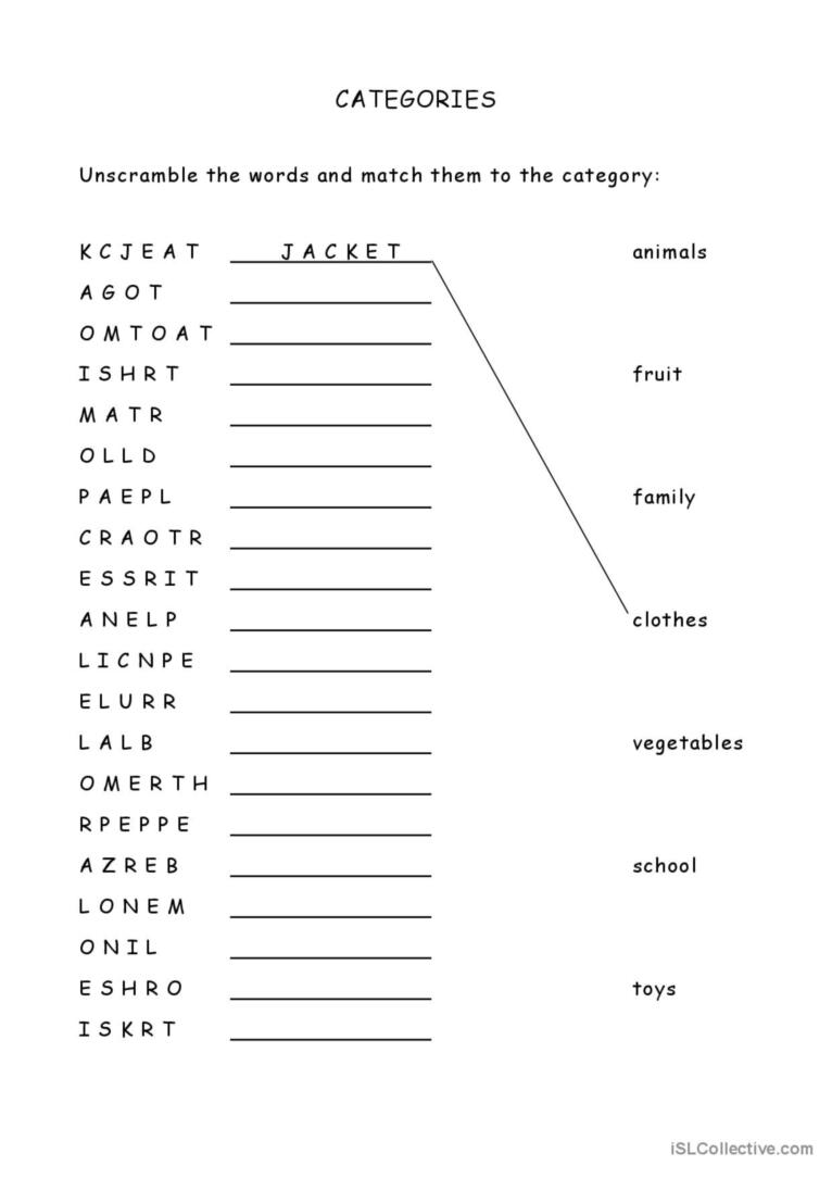 unscramble letters