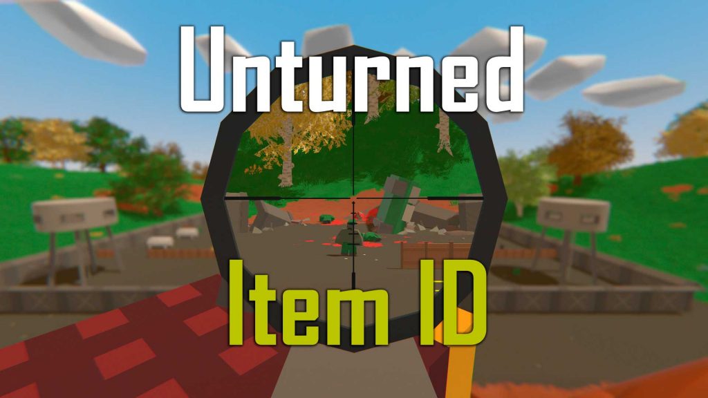 unturned item codes