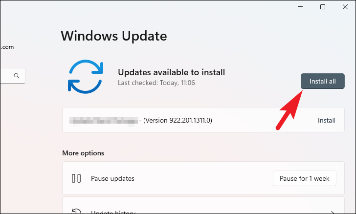 update camera driver windows 11