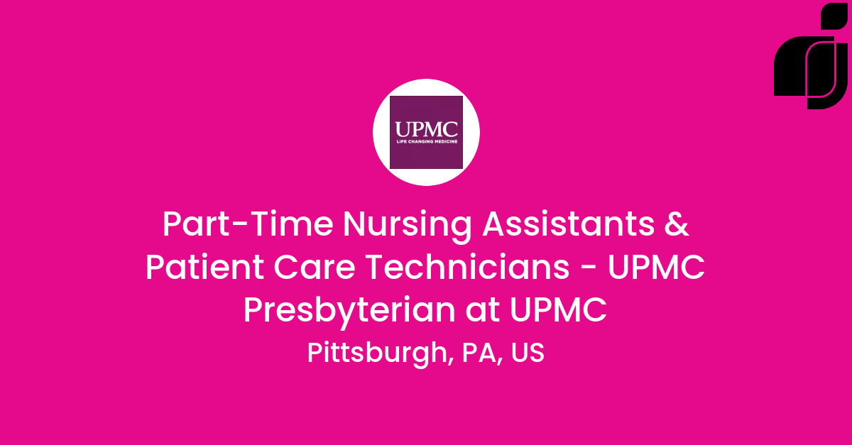 upmc jobs pittsburgh pa