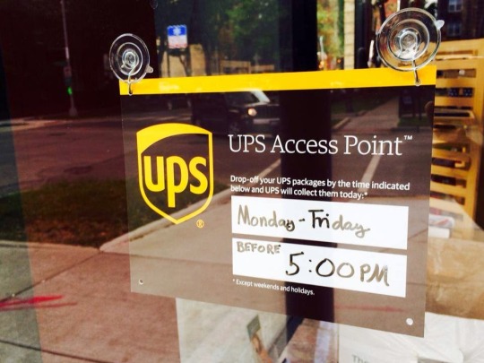 ups access point locations