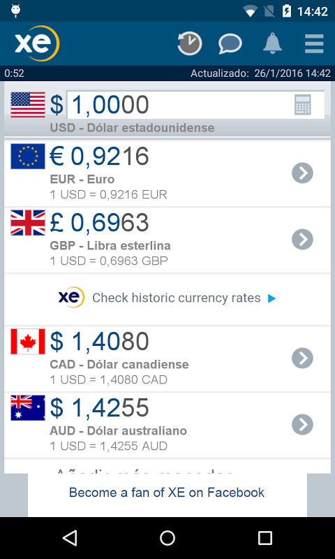 usd to aud xe