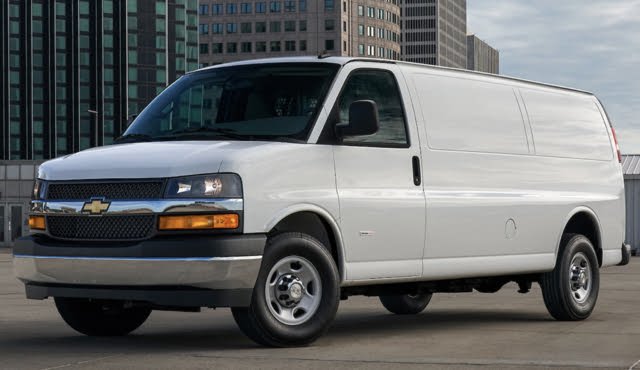 used chevy cargo van